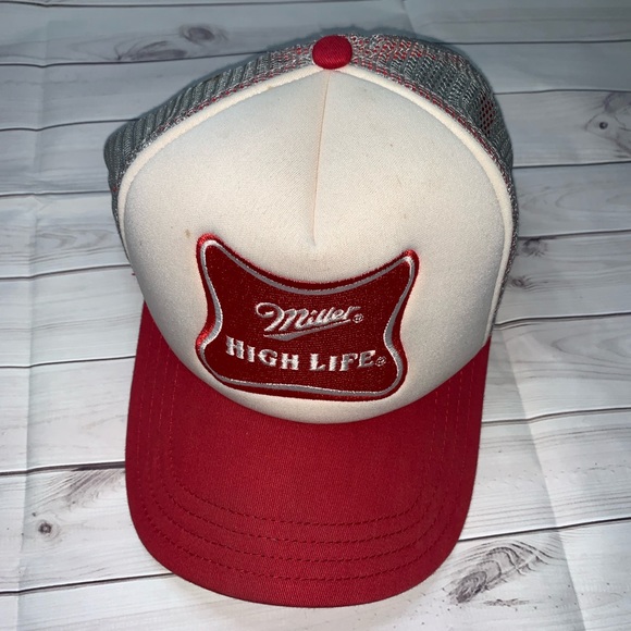 miller lite trucker hat